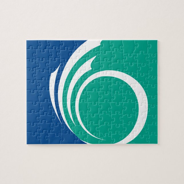 Puzzle with Flag of Ottawa, Canada Pussel (Horisontell)