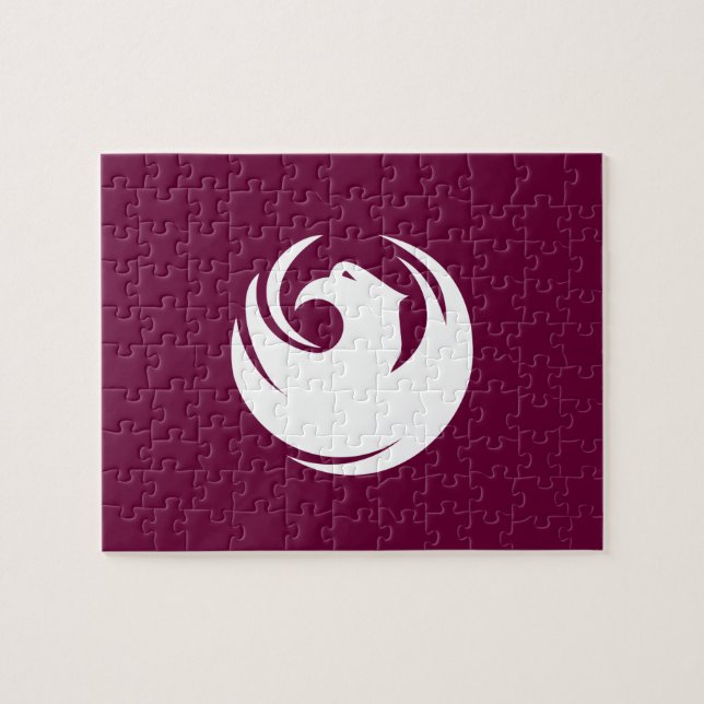 Puzzle with Flag of Phoenix, Arizona Pussel (Horisontell)