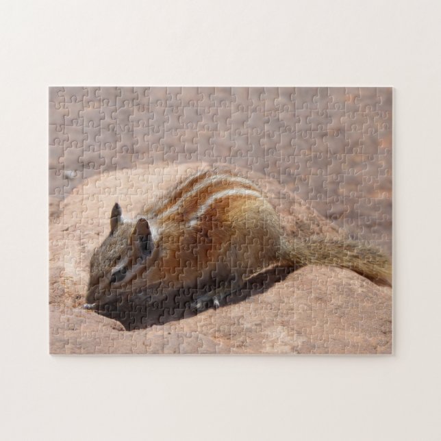 Puzzle Yellowstone Chipmunk Pussel (Horisontell)