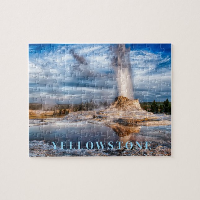 Puzzle Yellowstone Geyser Pussel (Horisontell)