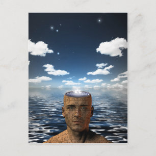 Puzzleman Vykort
