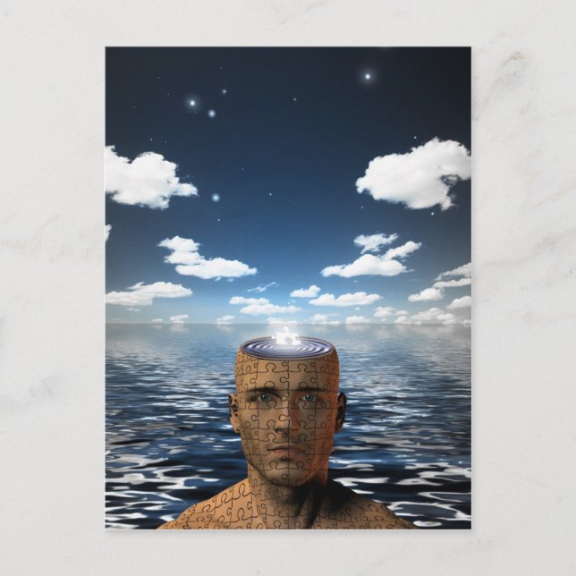 Puzzleman Vykort (Framsida)