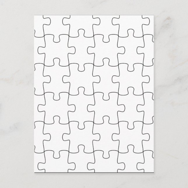 Puzzlemotiv Vykort (Framsida)