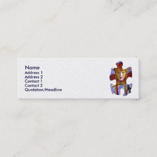 Puzzler-Affärskortet Mini Visitkort