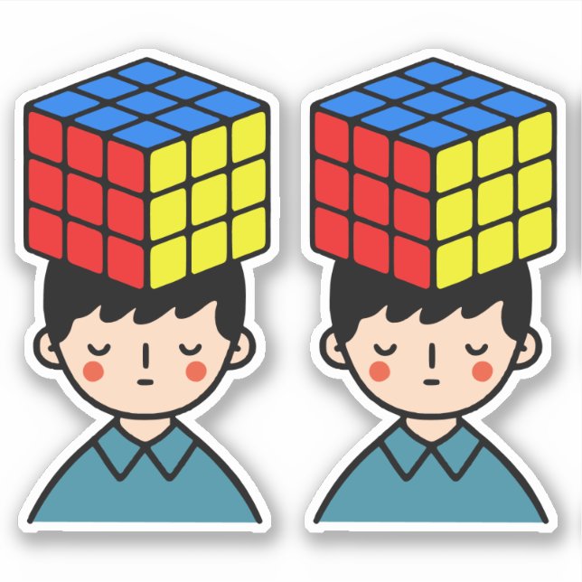 Puzzler Klistermärken (Framsida)