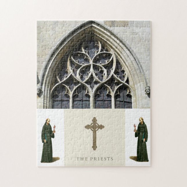 Puzzles Church Priests Pussel (Vertikal)