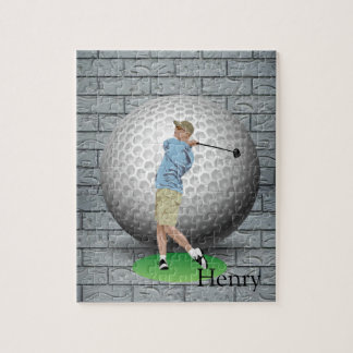 Puzzles Golfer Golf Bollar Pussel