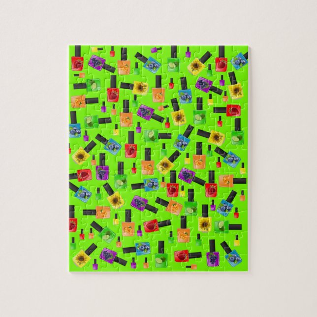 Puzzles Nagel polsk Grönt Fruit Pussel (Vertikal)