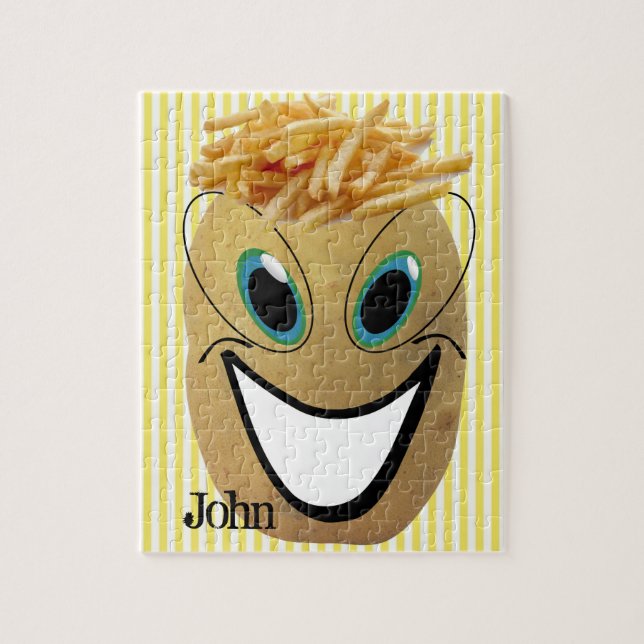 Puzzles Potato Fransk Fries Rand Pussel (Vertikal)