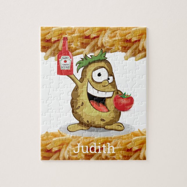 Puzzles Potato Tomatis Ketchup Pussel (Vertikal)