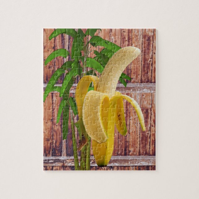 Puzzles Rustic Wood Banana Pussel (Vertikal)