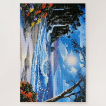 Puzzles | Waves on Beach 20" x 30", 1014 pieces 