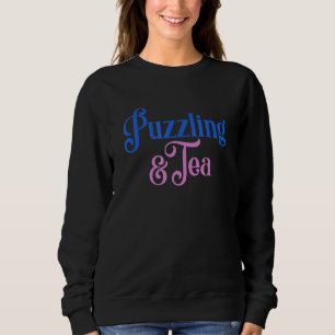 Puzzling och Tea Hobby Jigszler Puzzler T Shirt