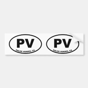 PV Palos Verdes Bildekal