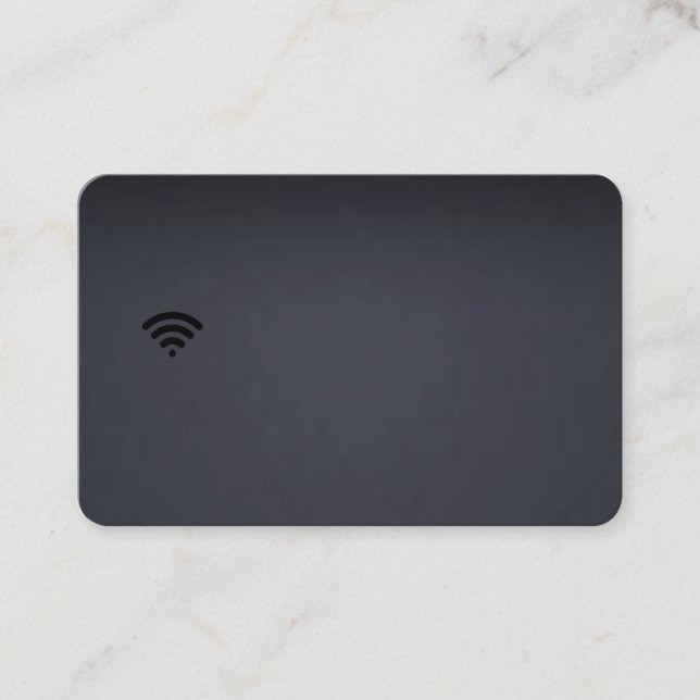 PVC-WiFi-kort Visitkort (Framsida)
