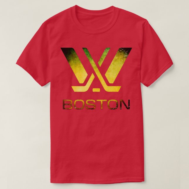 PWHL Boston Disted T Shirt (Design framsida)