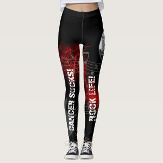 PWL-cancer suger damasker Leggings