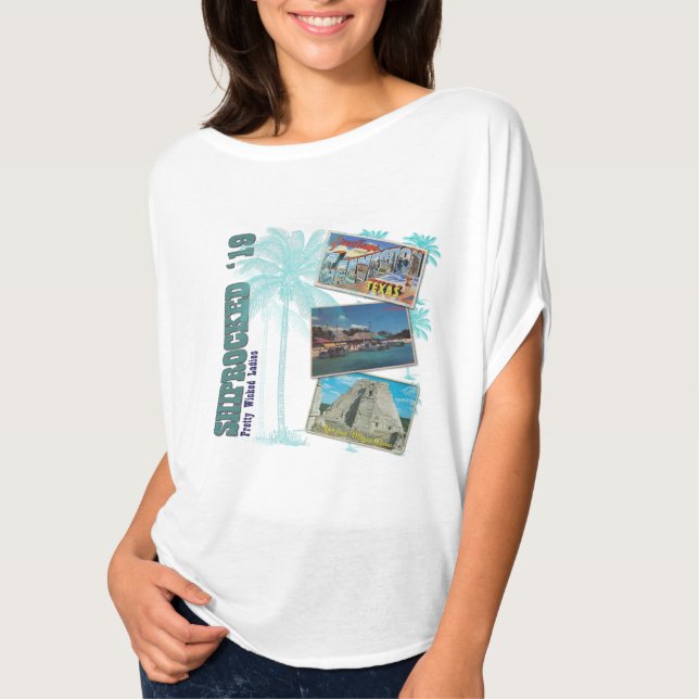 PWL-vykort - Cirkelfrakt T Shirt (Framsida)