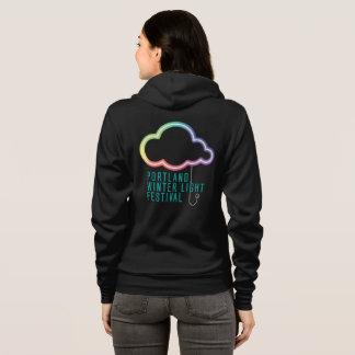 PWLF-kvinna Hoodie för vinande - svart T-shirt