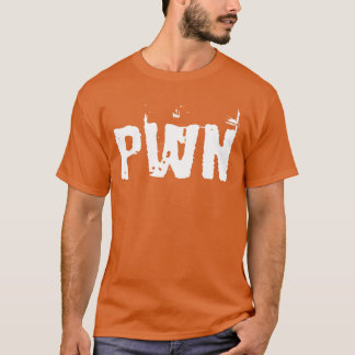 Pwn Defeat Gaming familj T Shirt