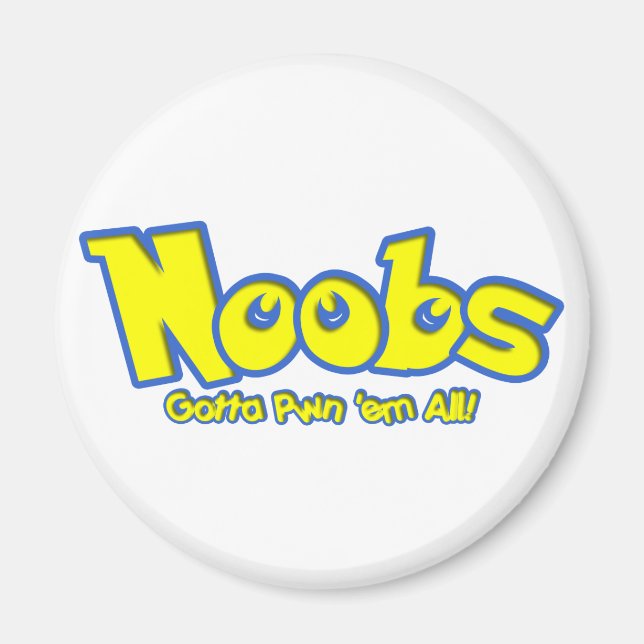 Pwn Noobs Magnet (Framsidan)