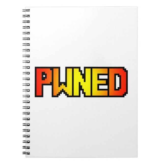 PWNED ANTECKNINGSBOK MED SPIRAL (Framsidan)