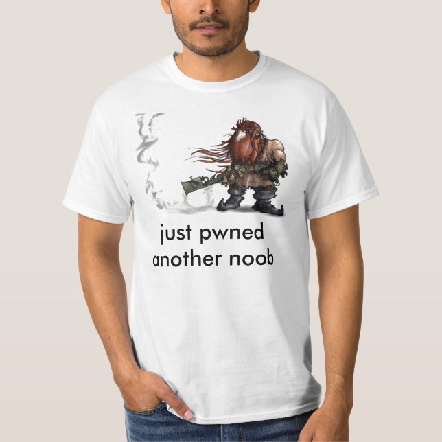 Pwned några noobs tee (Framsida)