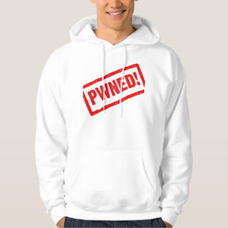 pwned sweatshirt med luva
