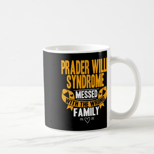 Pws medvetenhet - Prader Willi syndrom  Kaffemugg (Höger)
