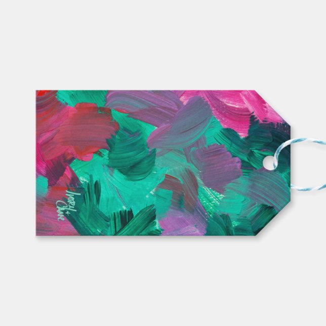 PWW Touch of Jewel Tones Presentetikett (Framsidan (Horisontell))