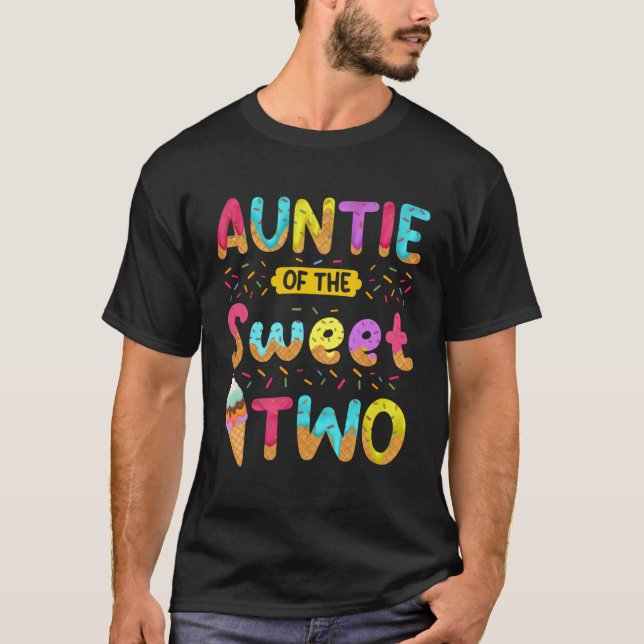 Py av sötad två andra iskrämen t shirt (Framsida)