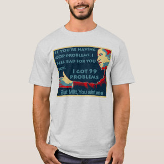 PY | Obama för 99 problem utslagsplats T-shirt