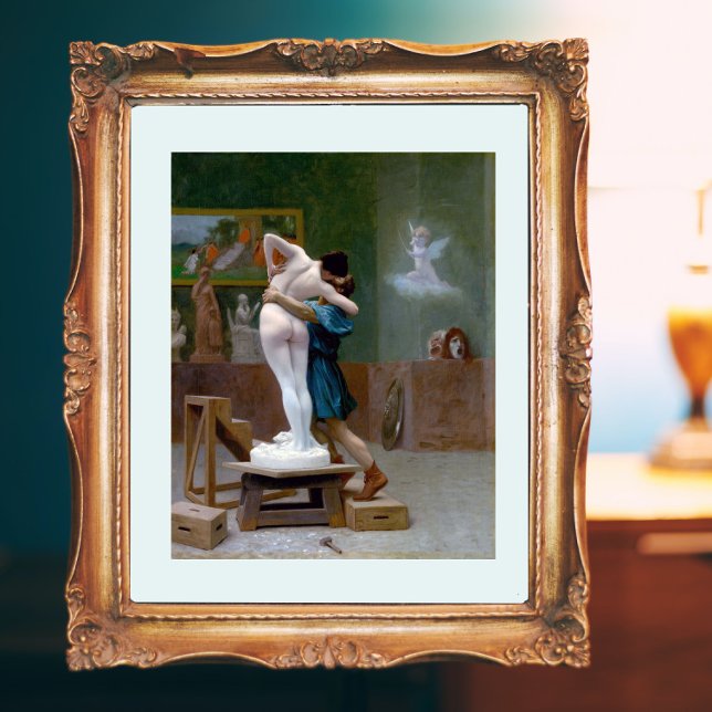 Pygmalion and Galatea Fototryck (Skapare uppladdad)