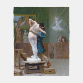 Pygmalion och Galatea Fleecefilt