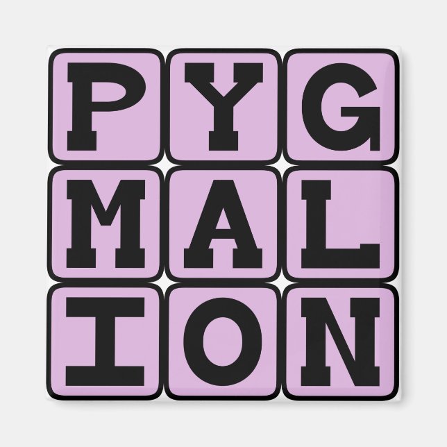 Pygmalion, Shaw Play Magnet (Framsidan)