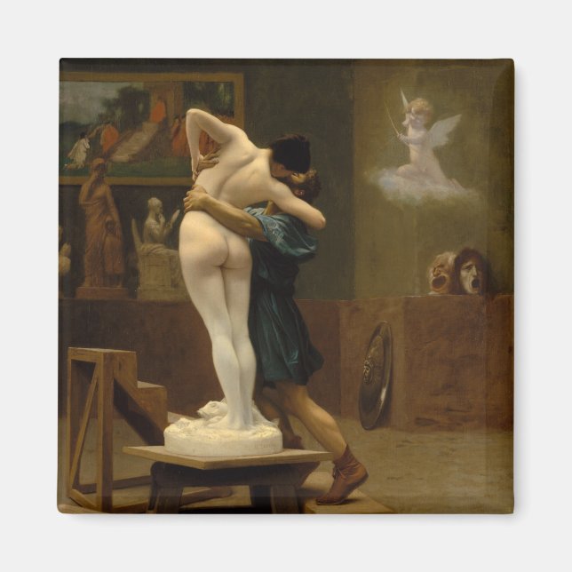 Pygmalion Square Magnet (Framsidan)