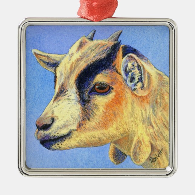 Pygmy Goat Ornament (Framsidan)