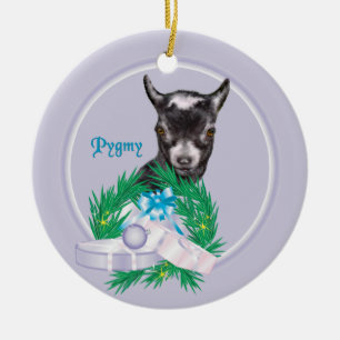 Pygmy Goat Wandeans Helgdag Ornament