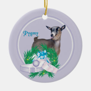 Pygmy Goat Wandeans Helgdag Ornament