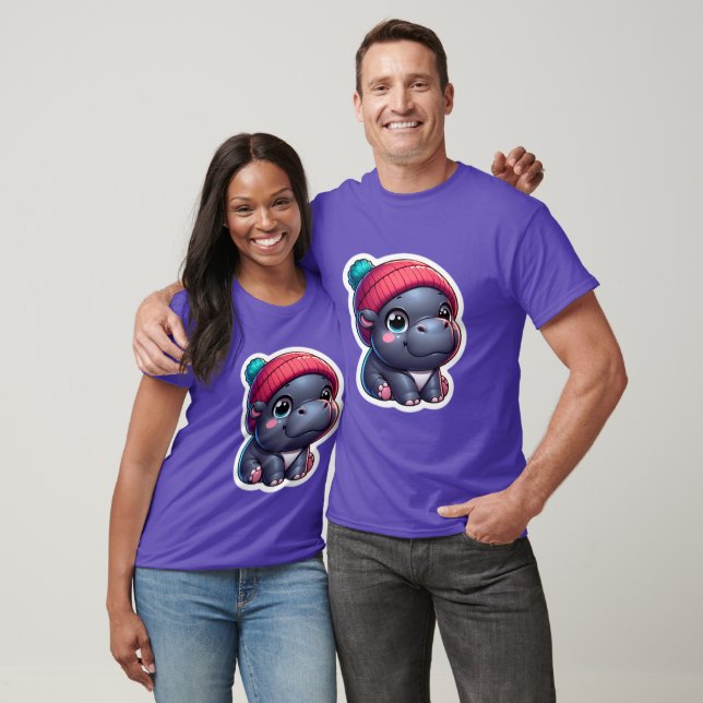 Pygmy Hippo 4 T Shirt (Unisex)