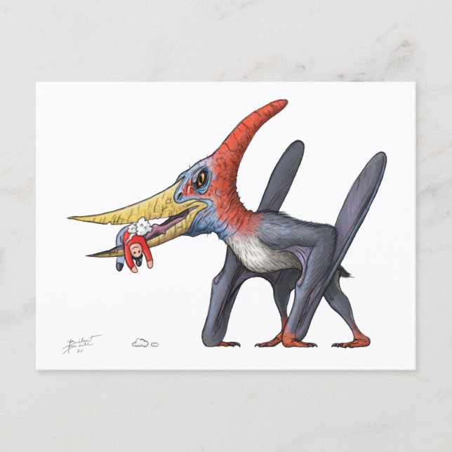 PygmyPets Pteranodon - vykort (Framsida)