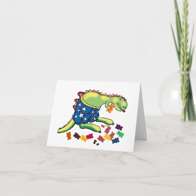 Pyjamafest kort (Framsida)