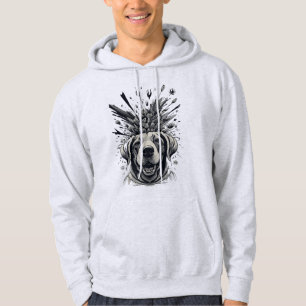 Pyjamas Golden Australian Retriever Mamma Rolig Hoodie