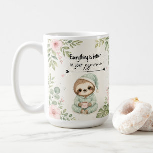 Pyjamas Trögis Allting Bättre Mugg Gåva