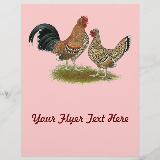 Pyncheon Bantams Reklamblad (Framsidan)