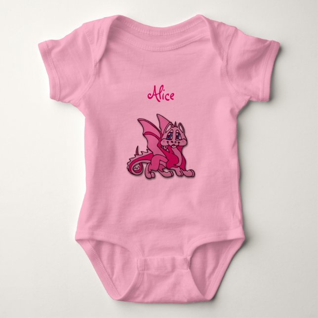 Pynky draken tee shirt (Framsida)