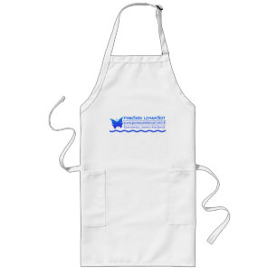Pynnösen Lomamökit apron - välj stil & färg Långt Förkläde