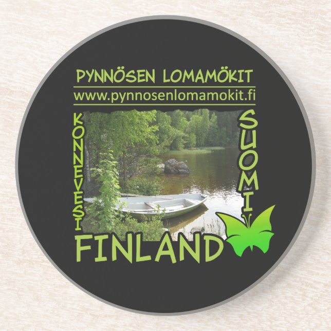 Pynnösen Lomamökit underlägg Sandsten (Framsidan)