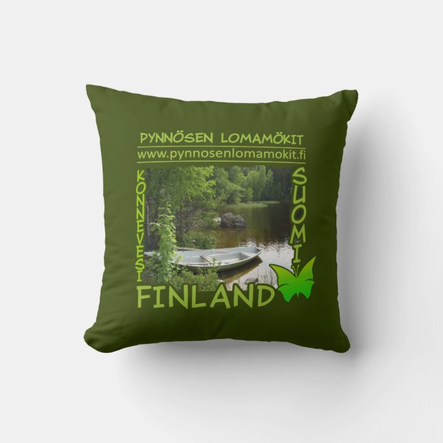 Pynnösen Lomamökits anpassningsbar vid kudden Kudde (Framsida)