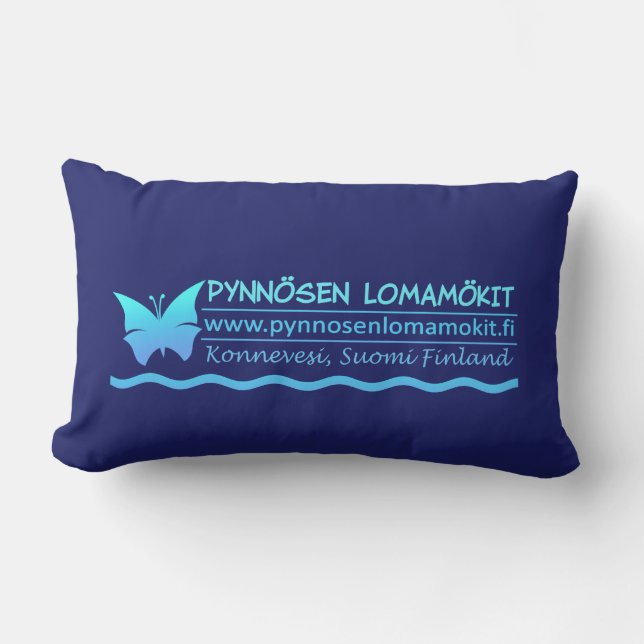 Pynnösen Lomamökits anpassningsbar vid kudden Lumbarkudde (Framsida)